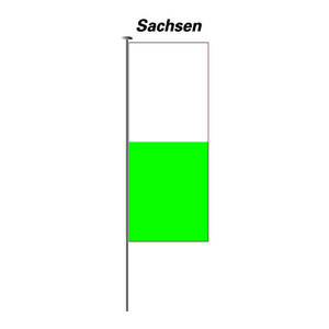 Hissflagge Sachsen