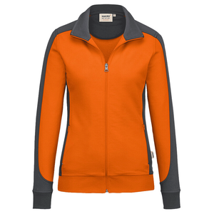 Damen Sweatjacke Contrast