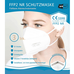 FFP2 - CE zertifizierte Atemschutzmasken
