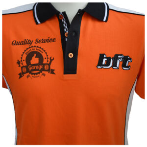 Herren-Polo Langarm Racing-Fashion