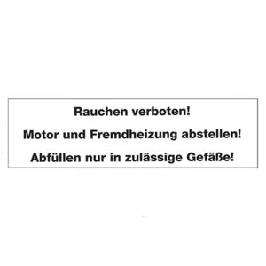 Aufkleber RAUCHEN VERBOTEN