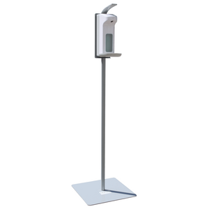 Mobile Desinfektionsstele Light in RAL 9006