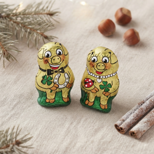 Weihnachts- und Silvesterschokolade
